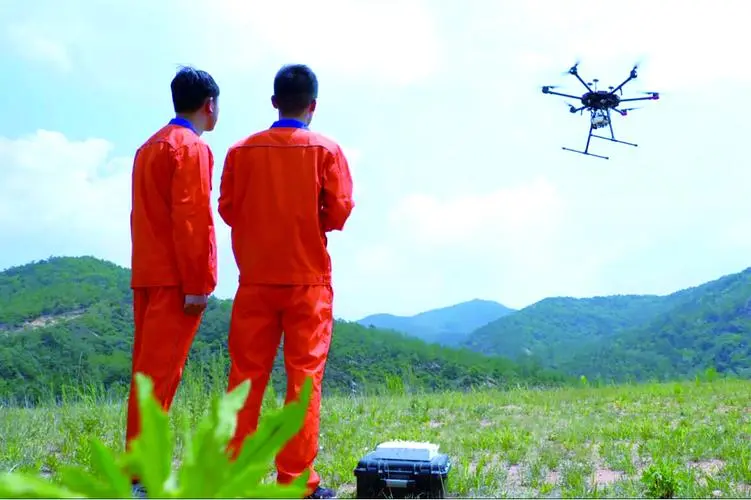 江南无人机倾斜摄影巡检拍摄